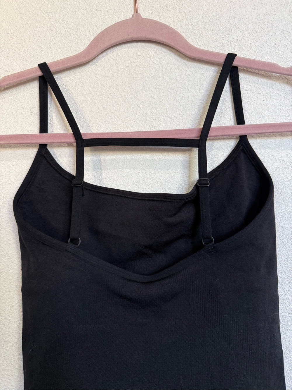 Fabletics 360 Black Seamless Onesie Romper Adjustable Strap Bodysuit - Picture 8 of 10